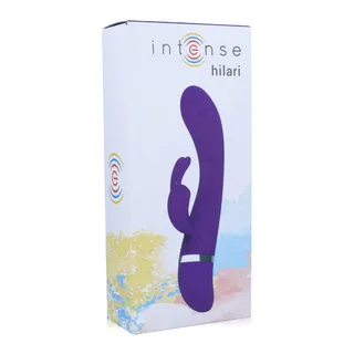 Vibromasseur rabbit Vibrateur Luxe Silicone Hilari Intense - Violet
