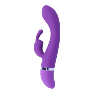 Vibrateur Luxe Silicone Hilari Intense - vue de dos - Violet