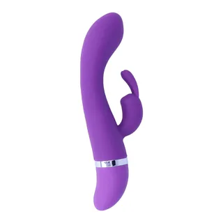 Vibrateur Luxe Silicone Hilari Intense - détail de la texture - Violet