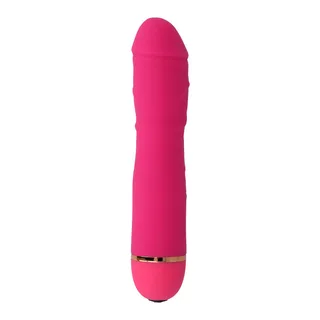 Vibromasseur silicone rose, 18 cm, 20 modes, à pile, autre vue 3