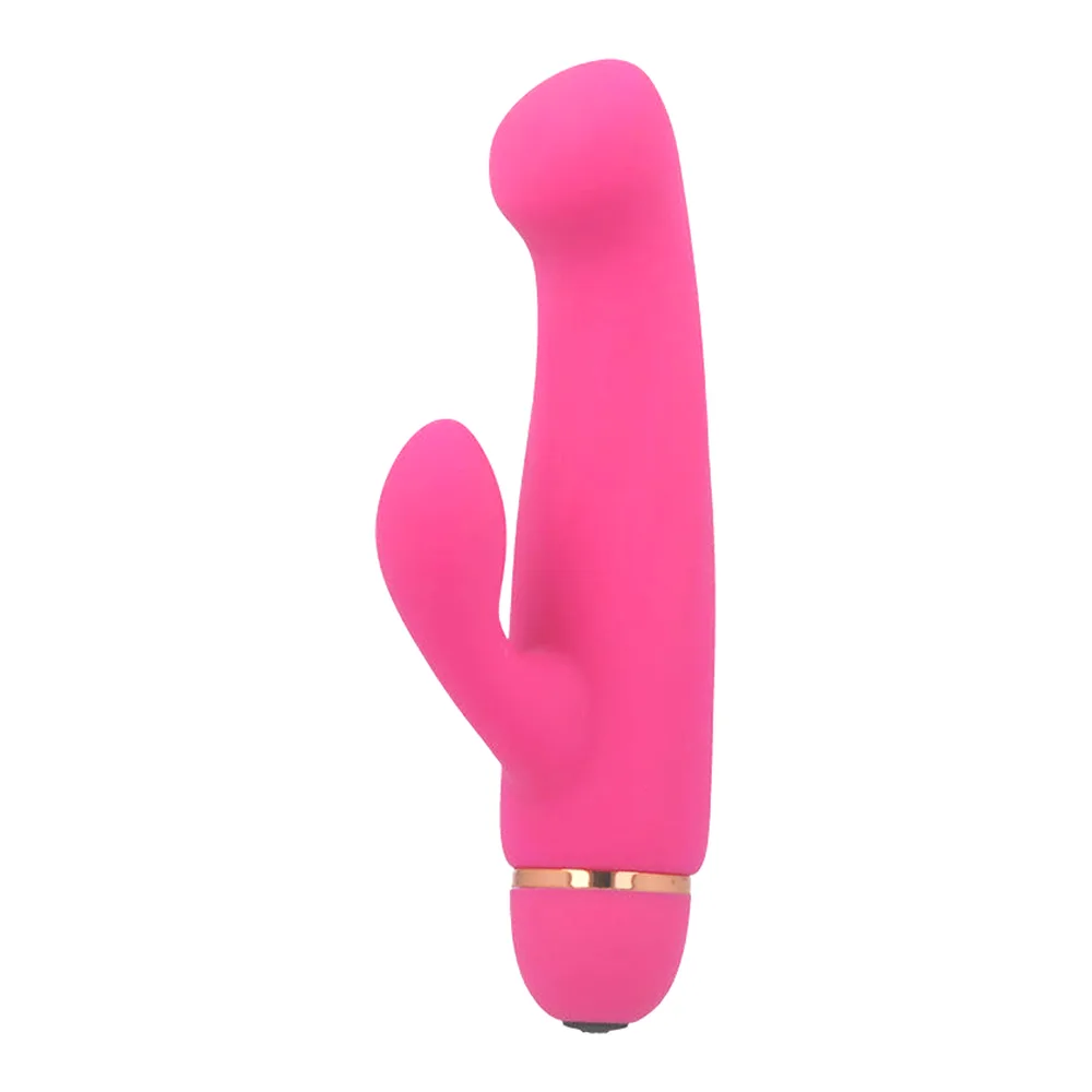 Vibromasseur rabbit silicone médical rose, 17,8 cm, 20 modes, à piles, coloris Lilas, autre vue 4