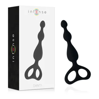 Perle anale Danti Anal Intense - avec sa base - Noir