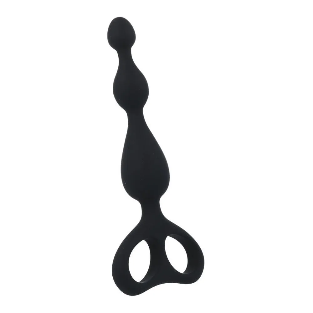 Perle anale Danti Anal Intense - vue de profil - Noir