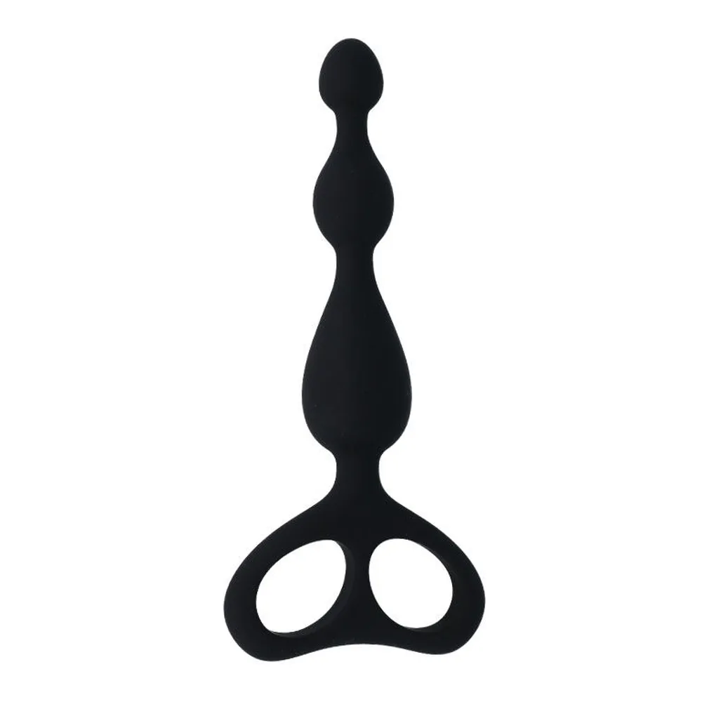 Perle anale Danti Anal Intense - vue de profil - Noir