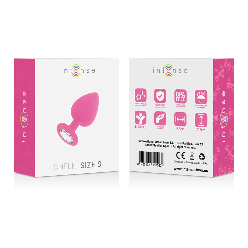 Plug Anal Shelki S Fuchsia Intense vue 5
