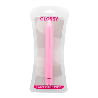Vibromasseur rose silicone effilé, autre vue 2