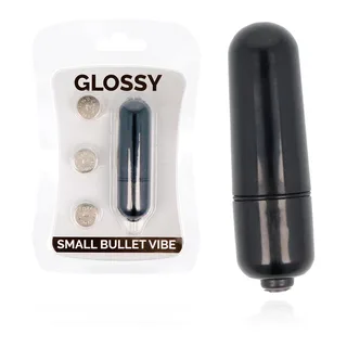 Vibromasseur rose pâle, format compact, silicone, coloris Noir, autre vue 3
