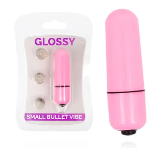 Vibromasseur rose pâle, format compact, silicone, coloris Rose intense, autre vue 3
