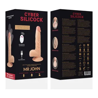 Vibromasseur Réaliste John Cyber Silicock vue 6