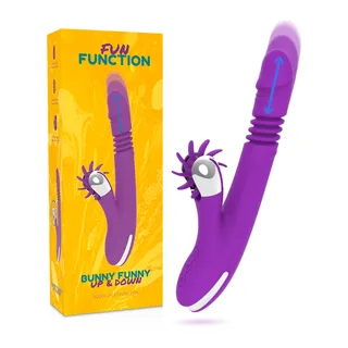 Vibromasseur Lapin Drôle Haut Bas Fun Function vue 8