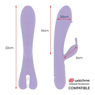 Vibromasseur Aitor Rabbit Télécommande Watchme Mr Boss vue 5