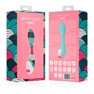 Vibromasseur Mini Fun Vibrator Happy Loky vue 7