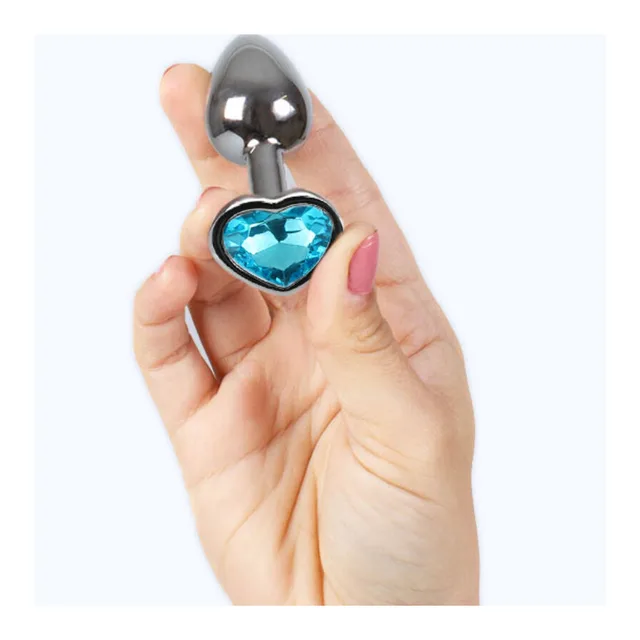 Plug Anal Métal Coeur