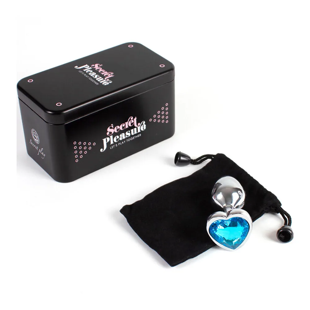 Plug Anal Métal Coeur Secretplay vue 4