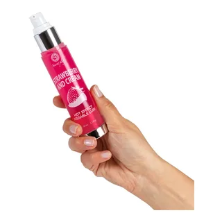 Lubrifiant 2-1 Effet Chaleur Fraise Crème Secretplay vue 2