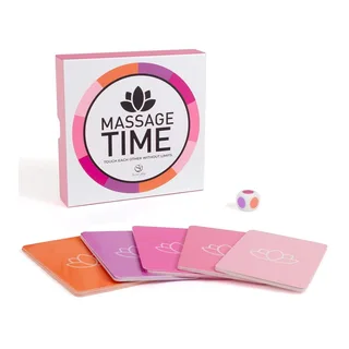 Jeu Couple "massage Time" Secret Play - vue de dos