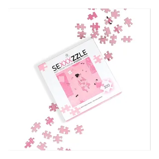 Sexxxzzle Jeu de Casse-Tête Secret Play - détail de la texture