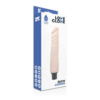 Vibromasseur silicone chair texturé 26 cm étanche, autre vue 4