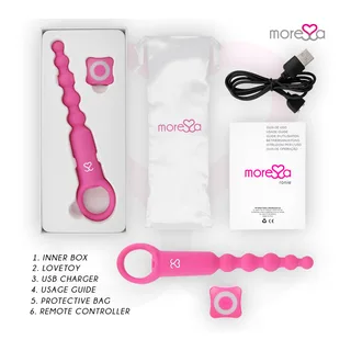 Vibromasseur Ronie Télécommande Plaisir Anal Moressa vue 3