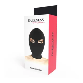 Cagoule spandex noir, découpes yeux, autre vue 4