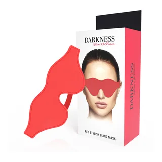 Masque rouge extensible forme aile, autre vue 5