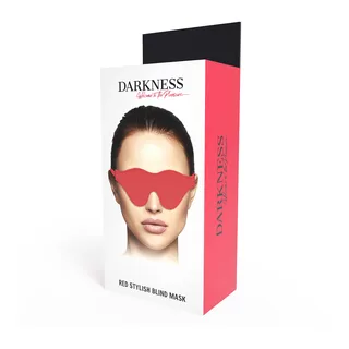 Masque rouge extensible forme aile, autre vue 6