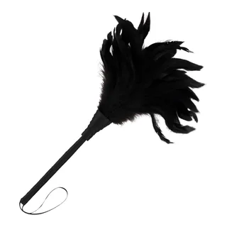 Stylo stimulant noir, manche souple, plumes, autre vue 4
