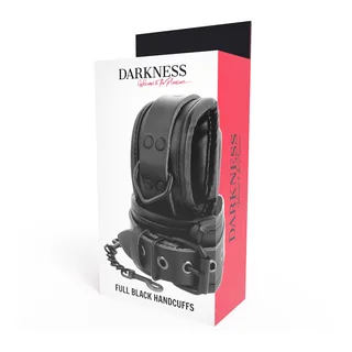 Menottes Réglables Cuir Darkness - accessoires fournis