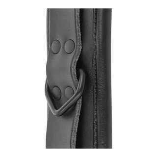 Menottes Cheville Ajustables Cuir Darkness - détail de la texture
