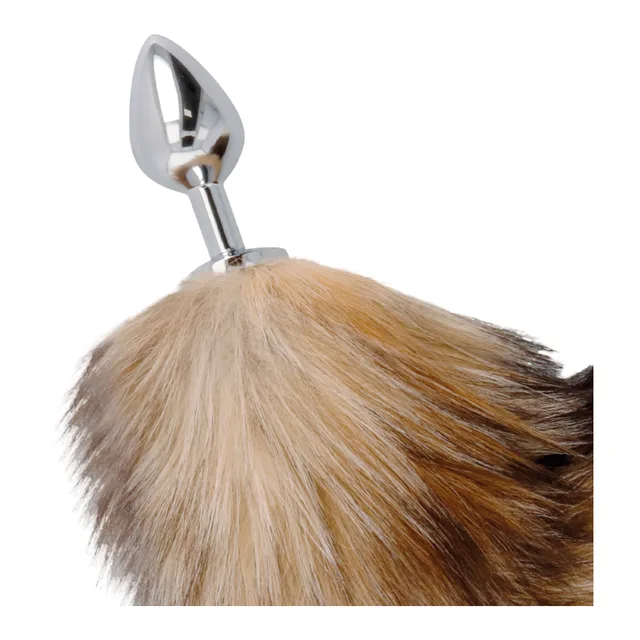 Tail Butt Plug Silver