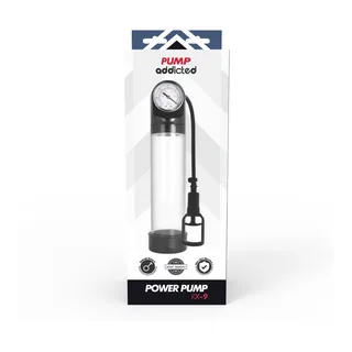 Pump Addicted rx9 noir Pump Addicted - avec son échelle de taille - Transparent