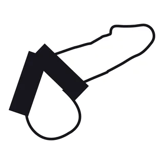 Anneau pénis double flexible, silicone noir, autre vue 2