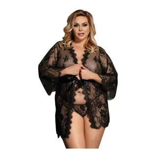 Nuisette Queen Plus Manches Évasées Subblime