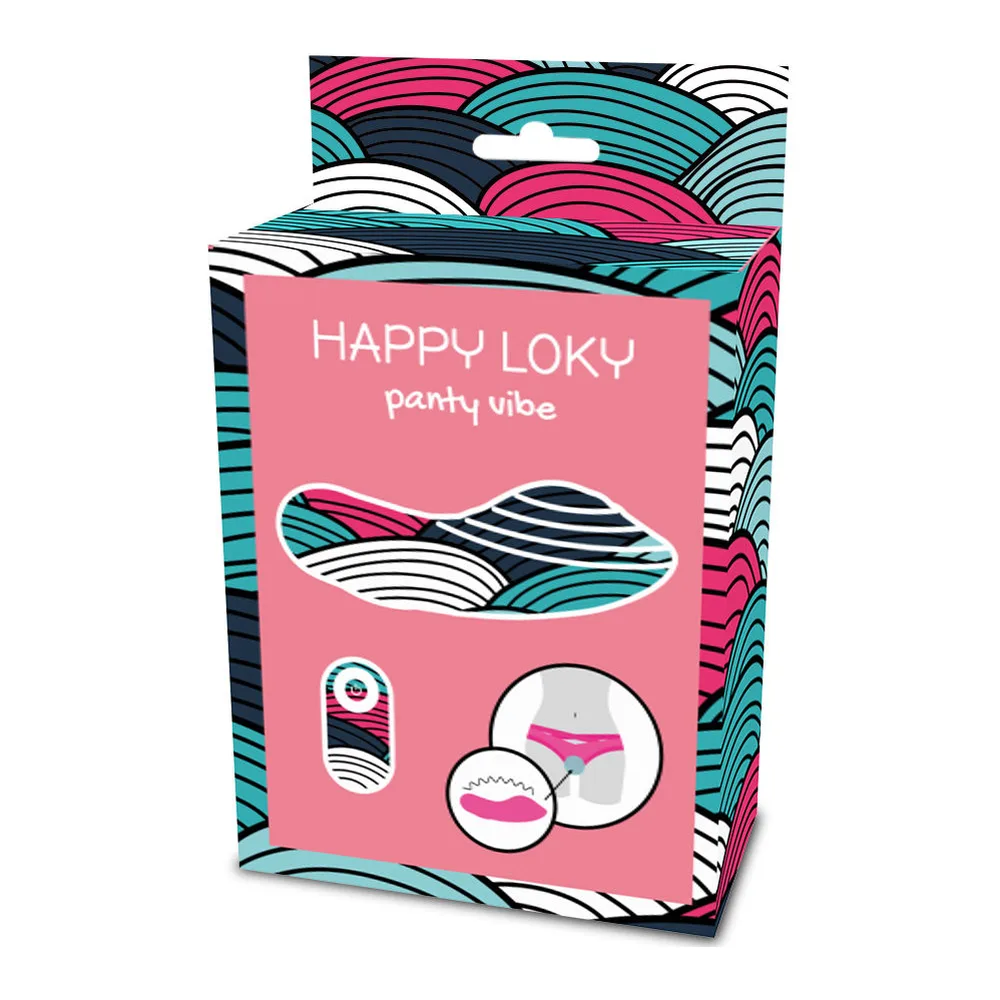 Vibromasseur Télécommande Panty Vibe Happy Loky