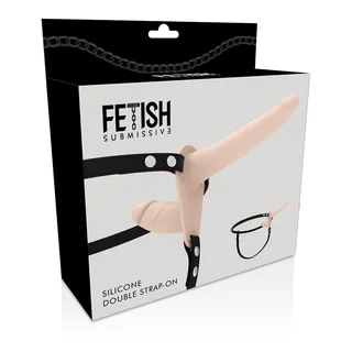 Double Pénétration chair Fetish Submissive Harness - détail de la texture