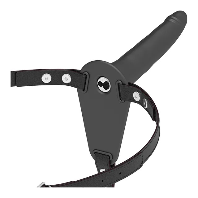 Harnais Fetish Submissive, gode-ceinture vibrant 15 cm