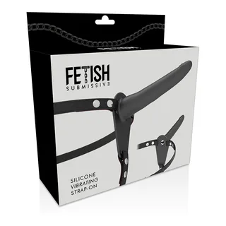 Vibrateur Silicone Fetish Submissive Harness - vue de dos