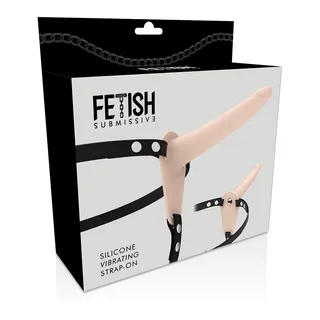 Vibrateur Silicone Flesh Fetish Submissive Harness - vue de dos