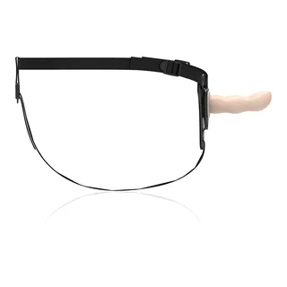 Silicone Point Fetish Submissive Harness - avec sa base