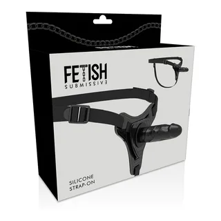 Silicone Réaliste noir Fetish Submissive Harness - détail de la texture