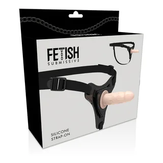 Silicone Réaliste chair Fetish Submissive Harness - vue de dos