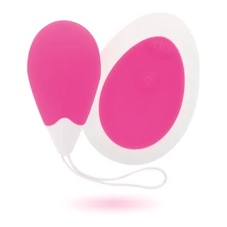 Œuf Vibrant Jan Intense - vue de profil - Rose