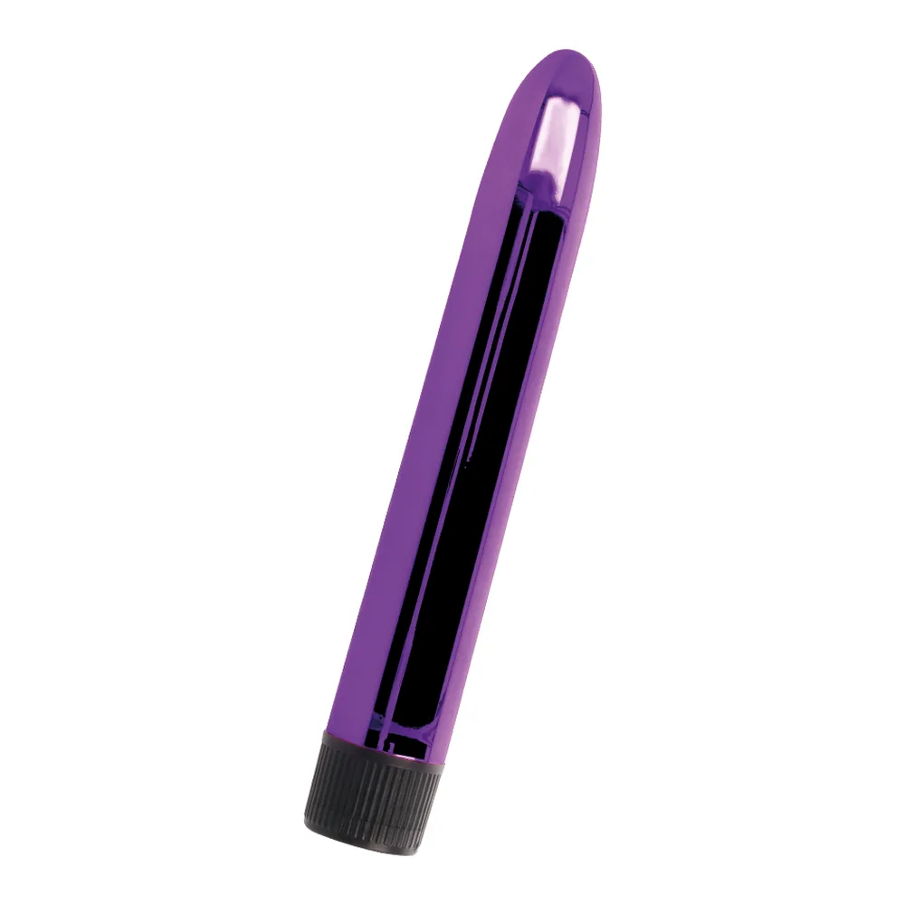Vibromasseur Vito violet fonctionnant sur piles, autre vue 3