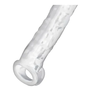 Extension Dong Addicted Toys - détail de la texture - Transparent