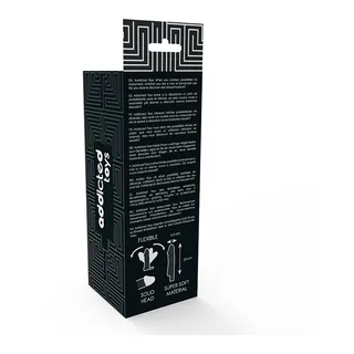 Extension Dong Addicted Toys - vue de profil - Transparent