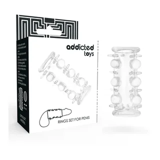 Gaine à pénis Manchon Pénis Clair Addicted Toys vue 4