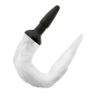 Plug Anal Silicone Queue Darkness - vue de dos