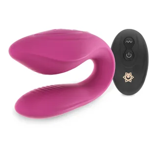 Vibromasseur Kama Télécommande pour Couples Rithual - Rose