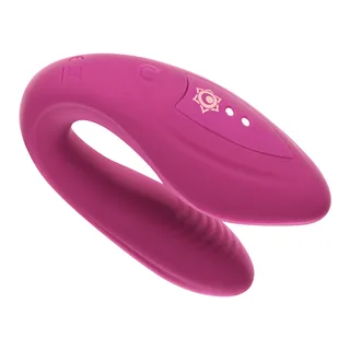 Kama Télécommande pour Couples Rithual - avec sa base - Rose
