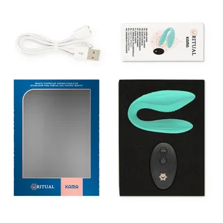 Kama Télécommande pour Couples Rithual - avec son échelle de taille